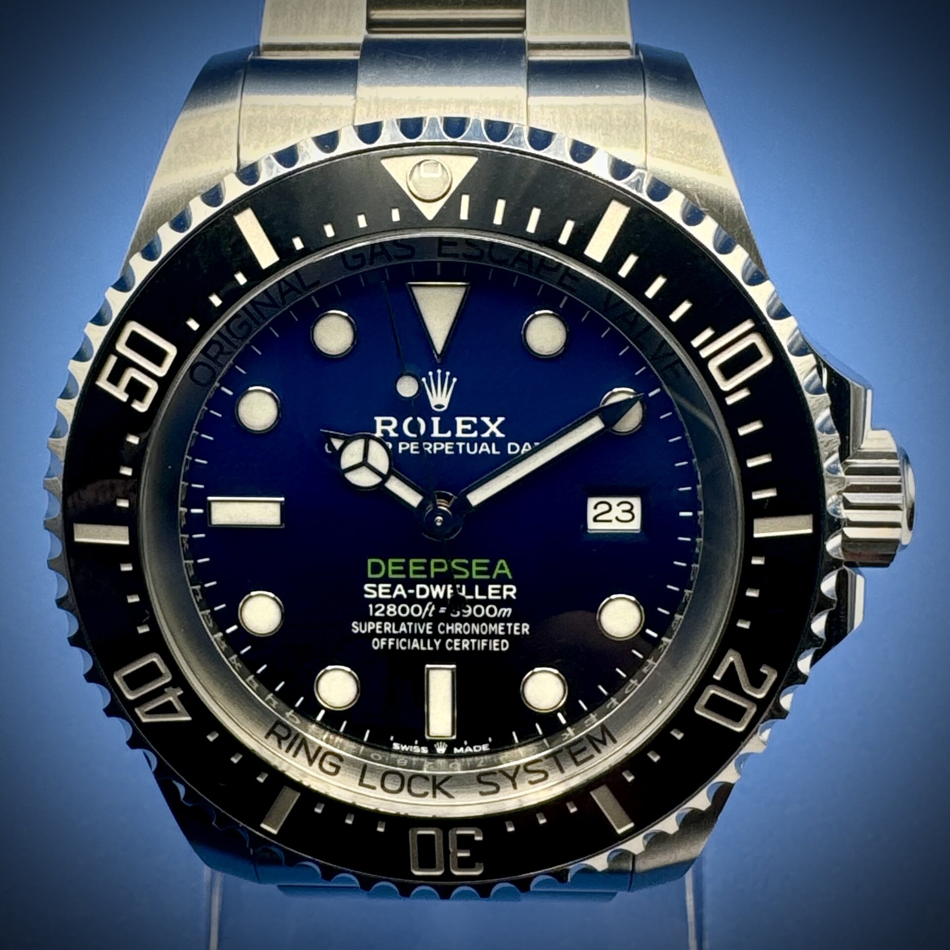 1 13 - Genco Timepieces Rolex Deepsea Sea-Dweller “James Cameron” / Ref. 126660 / D-Blue Dial 44mm