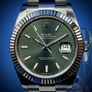 Rolex Datejust 41mm | Mint Green Dial | Unworn | Reference #126334