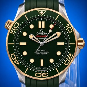 OMEGA Seamaster Diver 300M | 42MM | Green Dial | Titanium & Bronze Gold | Ref. 210.92.42.20.10.001 | Full Set