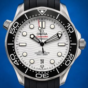 OMEGA Seamaster Diver 300M 42MM White Dial Black Rubber Strap 210.32.42.20.04.001 | Full Set
