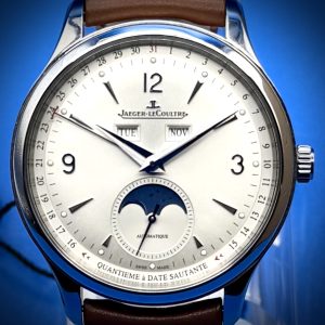 JAEGER-LECOULTRE Master Control Calendar 40MM | Silver Dial | Moonphase | Ref. Q4148420 | Full Set