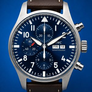 IWC Pilot's Watch Chronograph Le Petit Prince 43MM | Blue Dial | Ref. IW377714 | Full Set