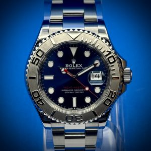 ROLEX Yacht-Master 40MM | Blue Dial | Oystersteel & Platinum | Ref. 126622 | Full Set