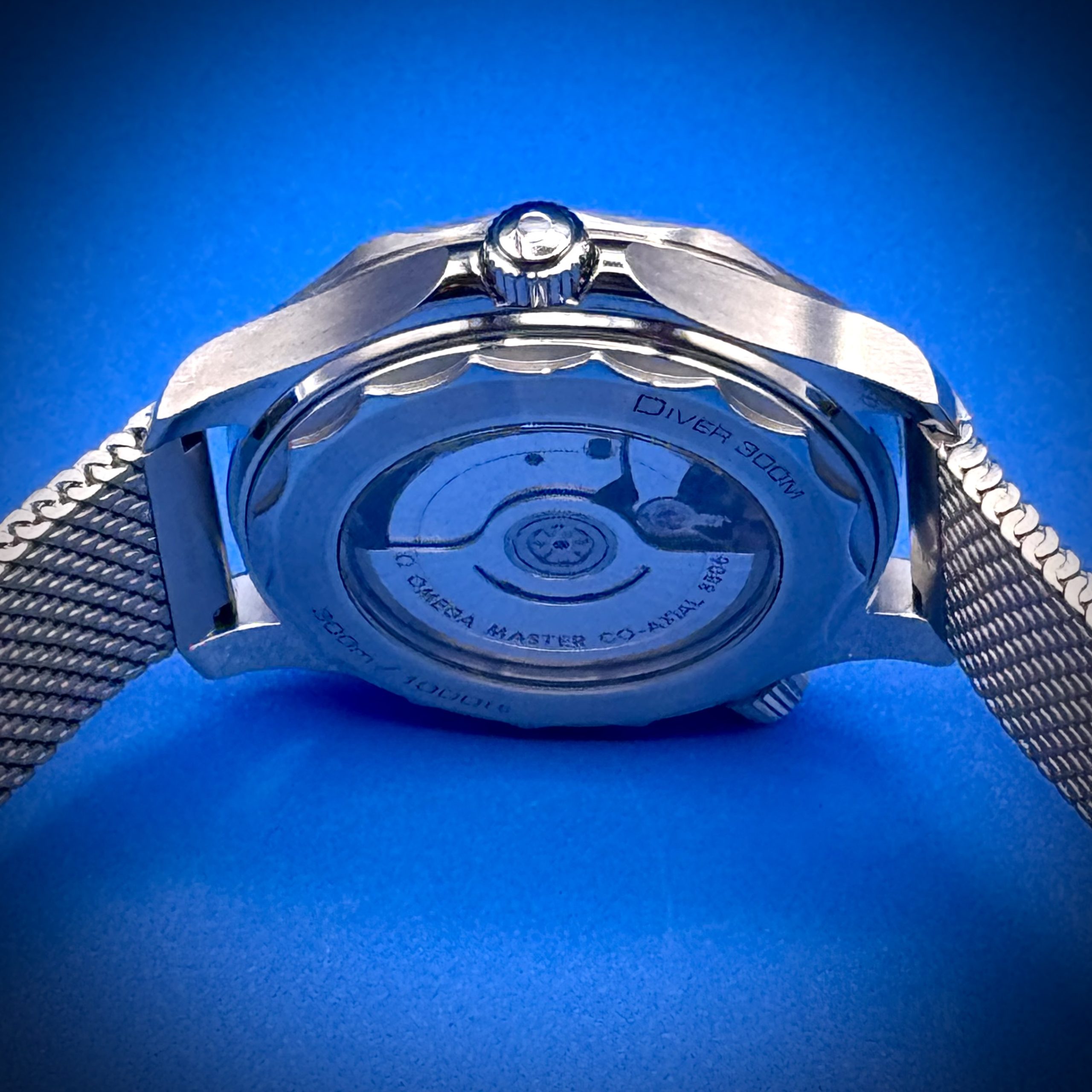 21 26 scaled - Genco Timepieces OMEGA Seamaster Diver 300M | 42MM | Black Dial | Stainless Steel Mesh Bracelet | Ref. 210.30.42.20.01.010 | Full Set - Image 17