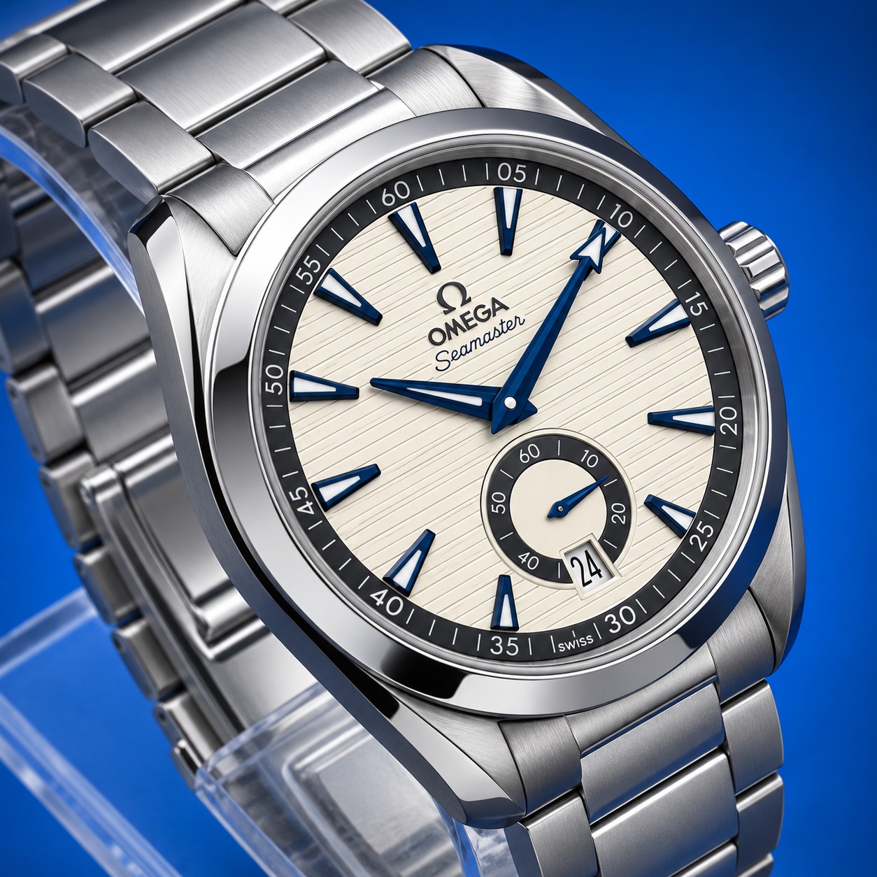 4 63 - Genco Timepieces OMEGA Seamaster Aqua Terra 150M 41MM Silver Dial Steel Bracelet 220.10.41.21.02.004 | Full Set - Image 6