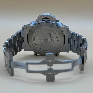 2022 Luminor Panerai Chronograph in stainless steel and blue