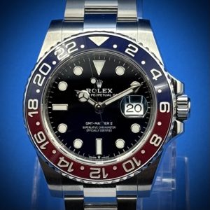 Rolex GMT-Master II 40mm Oyster Bracelet 126710BLRO "Pepsi"