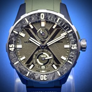 Ulysse Nardin Diver Net OPS 44mm Stainless Steel – Reference # 1183-170-8A/3A