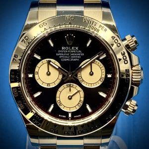 Rolex Daytona Cosmograph 40mm - Yellow Gold Black Dial - Reference126508